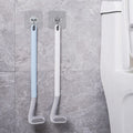 Multi-Purpose Long Handle Cleaning Brush – Pack of 2 | S-Shaped Scrub Brush for Bathroom