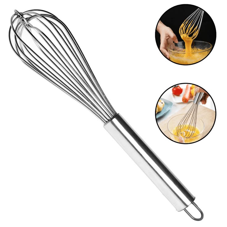 Importers 2-in-1 Kitchen Tools Combo | Power-Free Hand Blender & Stainless Steel Masher | Pack of 2