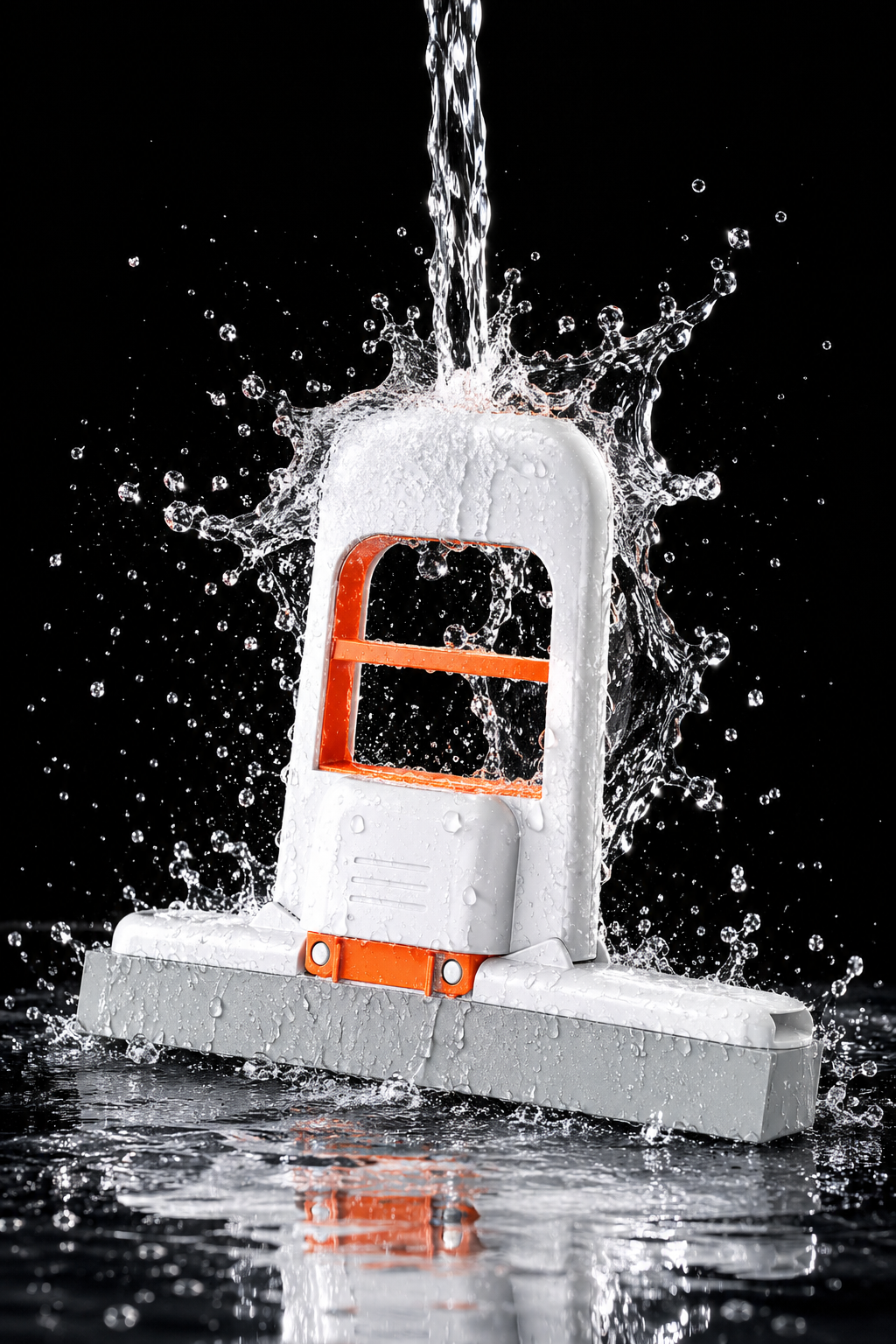 Mini Portable Self-Squeeze Sponge Mop | Compact Kitchen & Multi-Surface Cleaner | Pack of 2