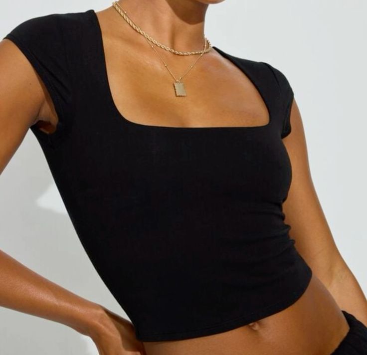 Women’s Black Lycra Tank Top | Sleeveless Solid Casual Top | Trendy Western & Everyday Wear